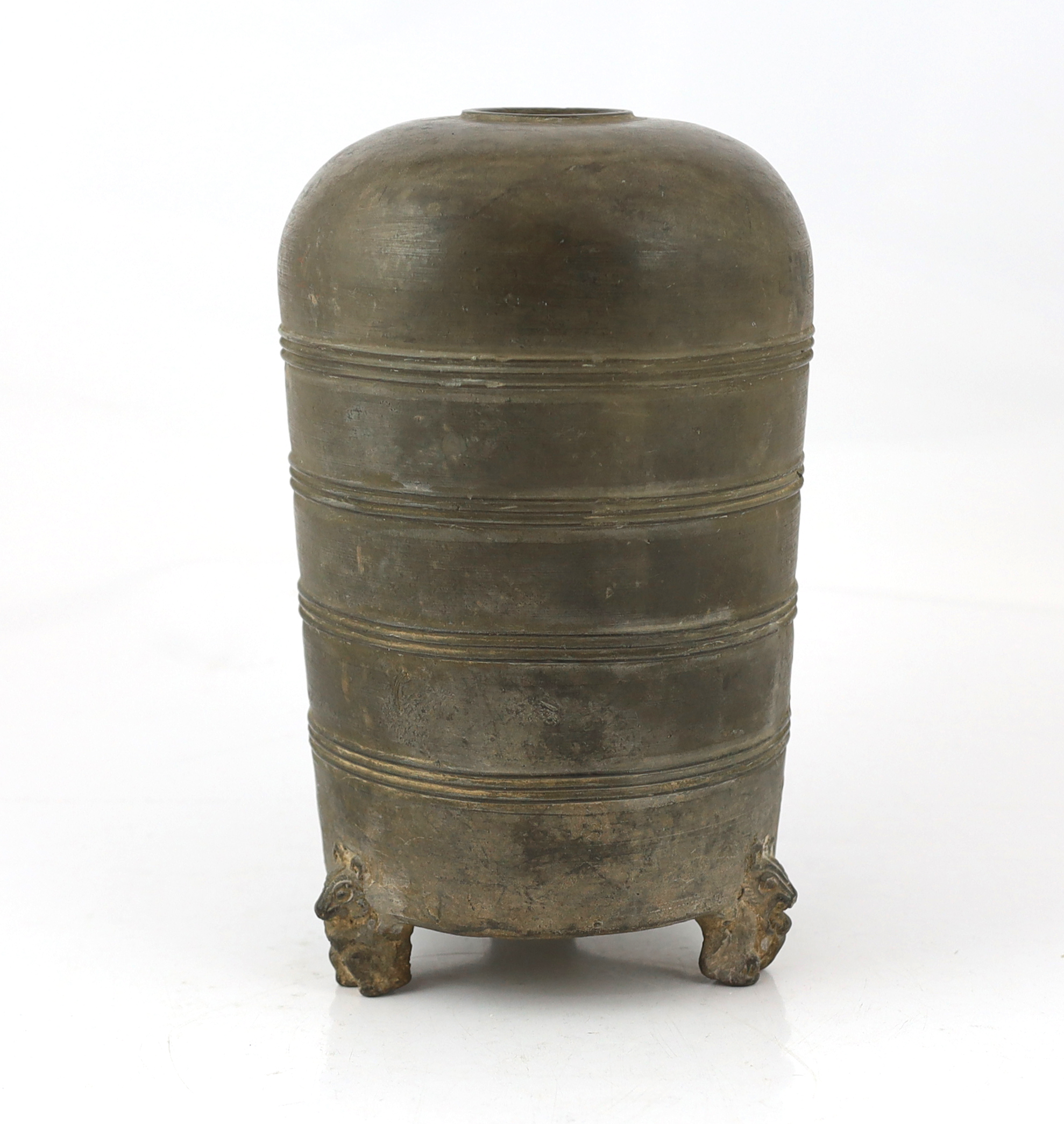 A Chinese pottery model of a granary, Han dynasty (202BC - 220AD)